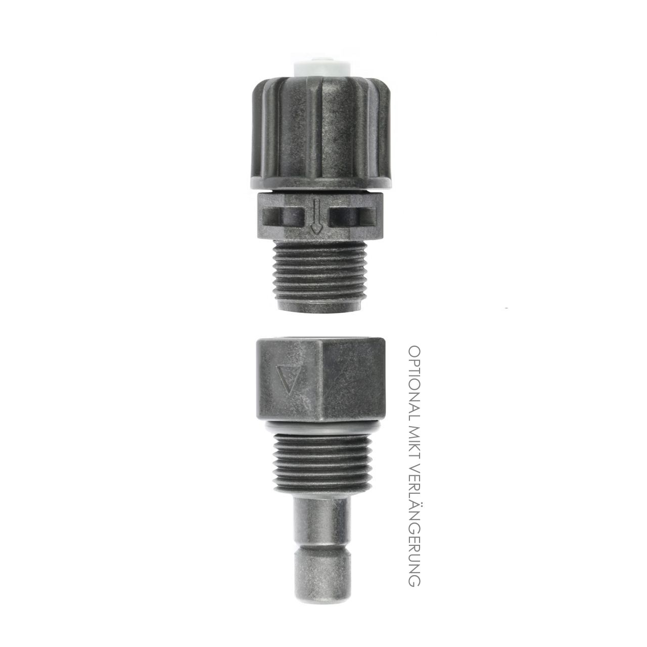 Dosierventil mit Verlaengerung