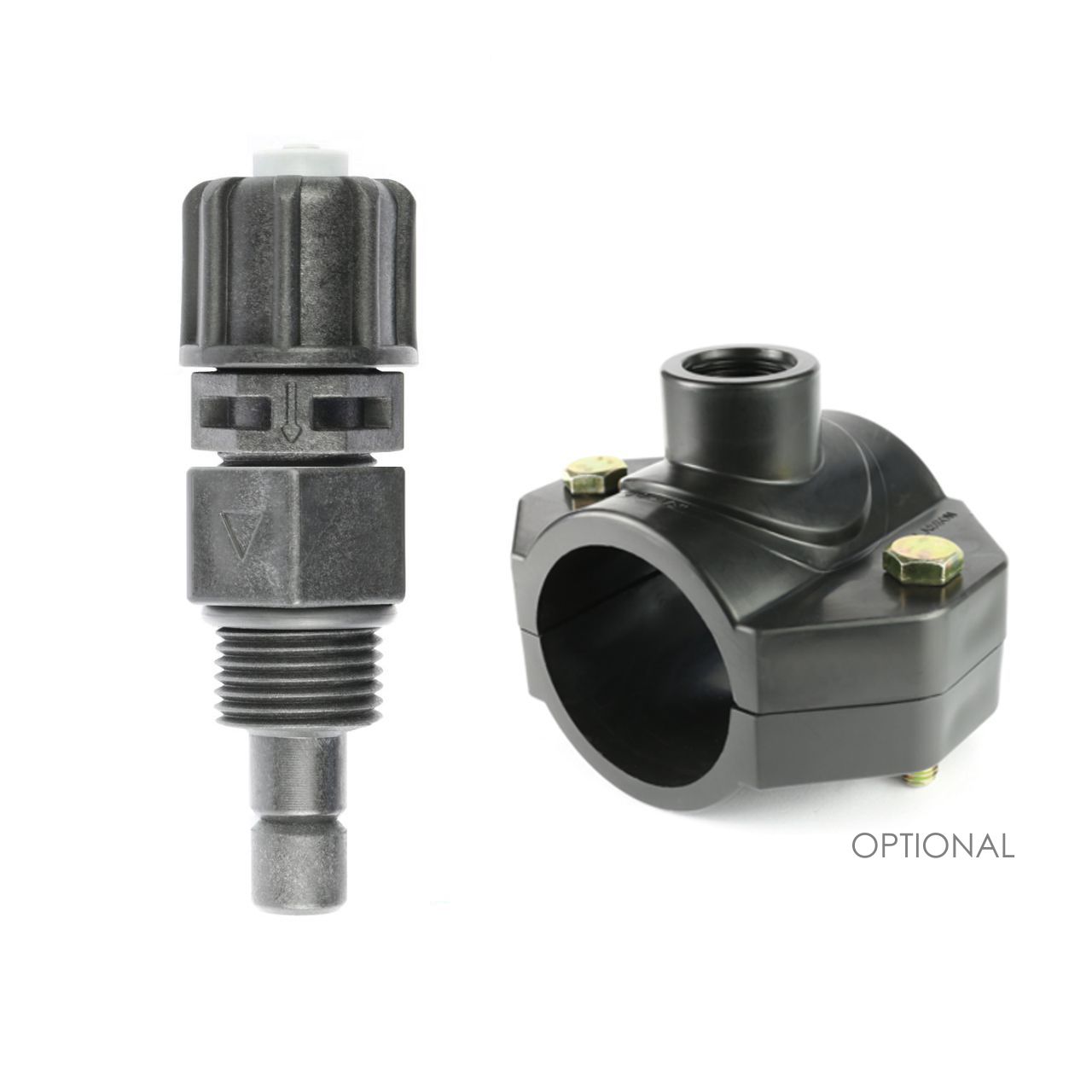 Anbohrschelle Impfventil